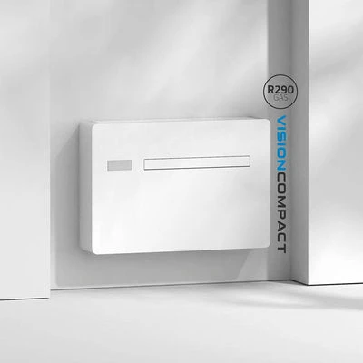 Vision Compact 2.3 Twin Duct Air Conditioning Unit & Heat Pump White - VIS2.3DW-COMP 4 Vision Compact 2.3 Twin Duct Air Conditioning Unit & Heat Pump White - VIS2.3DW-COMP - Image 4