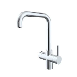 Hyco Sigma 98° 3 In 1 Swan Neck Boiling Water Tap Brushed Nickel - SIGMASBN