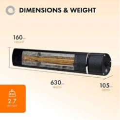 Devola Master 2kW Wall Mounted Patio Heater With Remote Control - DVPH20WMB - Return Unit -Ventilation Equipment Store e 252F8 252F6 252Fb 252Fe86b5e69ac1d0edd0fc46d7e57db52f4b27f06b9 DVPH20WMB 5 c9071c82 d7ed 4da4 92dd a18faba8ad25