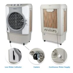 Devola 60L Evaporative Swamp Air Cooler 80m² White/Grey - DVCO60P -Ventilation Equipment Store e 252F8 252F7 252F5 252Fe87514f176a90c86251525d704ca59ed833b184c Image 7 764f2c3a c384 4f0e bcbf 259c483e822a