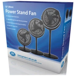 Prem-I-Air 45W 3 Speed 12-inch Pedestal Fan With Remote - Black - EH1860 -Ventilation Equipment Store e 252Fb 252F9 252Fc 252Feb9c60fde08c1c4dd8d1cc734fbba87b53fc81a2 EH1860 in1 e73ca092 81d9 4c47 9a52 f461c0f5cd7e