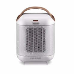 DeLonghi De'Longhi 1.8kW Capsule Ceramic Fan Heater White - HFX30C18 (Return Unit)