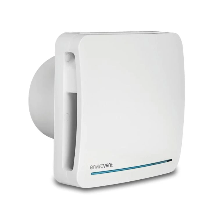 Envirovent Eco DMEV 17V Intermittent Decentralised LC Mechanical Extractor Ventilation Fan With Humidistat, Pull Cord & Timer White - ECO-DMEV-HTP-LC17V 1 Envirovent Eco DMEV 17V Intermittent Decentralised LC Mechanical Extractor Ventilation Fan With Humidistat, Pull Cord & Timer White - ECO-DMEV-HTP-LC17V