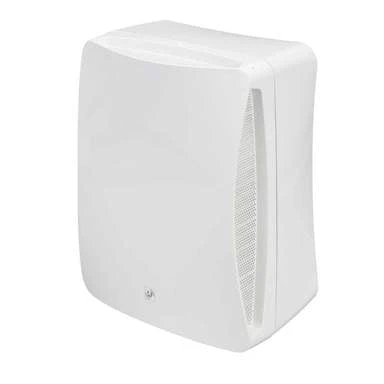 Envirovent EBB Design Centrifugal Bathroom Extractor Ventilation Fan With Adjustable Humidity Sensor & Pullcord White - EBBDES-250HM 1 Envirovent EBB Design Centrifugal Bathroom Extractor Ventilation Fan With Adjustable Humidity Sensor & Pullcord White - EBBDES-250HM