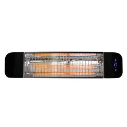 Devola 2.4kW Wi-Fi Patio Radiant Heater ( No Plug - Installed Product ) - DVPH24BEP - Return Unit