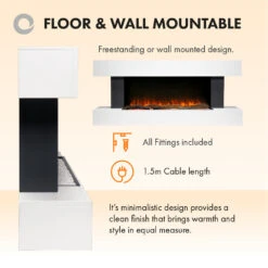Devola Haslemere 2kW Optiflame Effect Electric Fireplace Suite – DVWF201GW - Return Unit -Ventilation Equipment Store f 252F7 252F7 252Fc 252Ff77c341e197d1f35f3aa7602a6e069e0e5c7058a Floor Wall Mountable0 efa61f75 772e 477f 97ac 3cc486a5fda1
