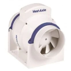Vent Axia 200mm In-line Timer Mixed Flow Fan (ACM200T) - 17108020